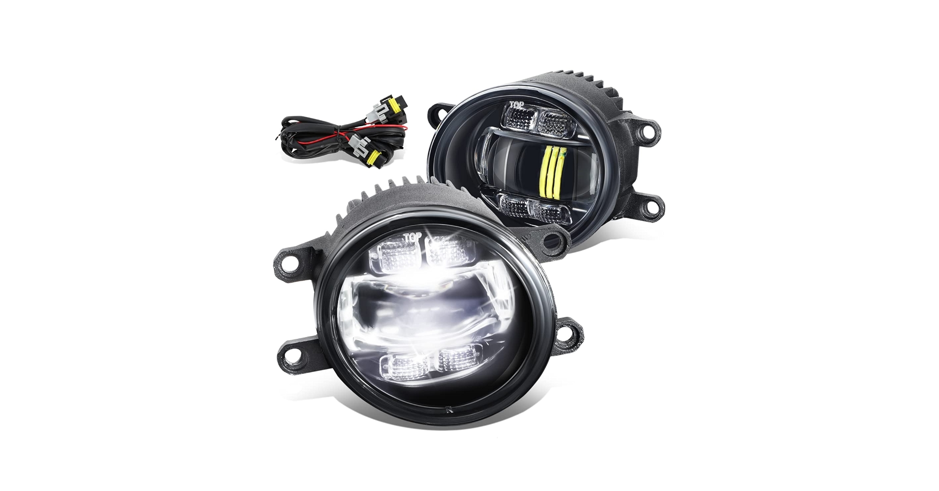 Amazon.com: DNA MOTORING FL-ZTL-368-CH Pair of Bug-Eyed